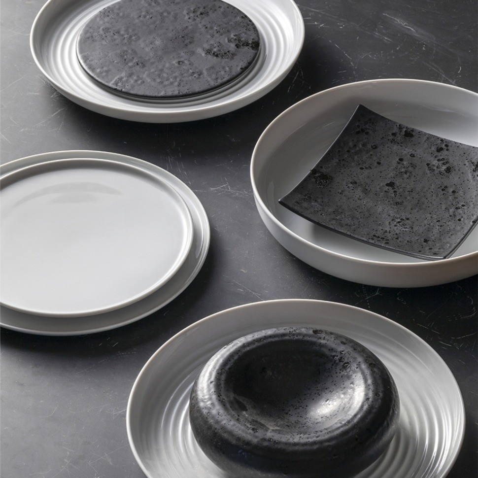 Тарелка RCP182-BRN(RCP182-03418V), 18,1 см, фарфор, Brown, Costa Nova