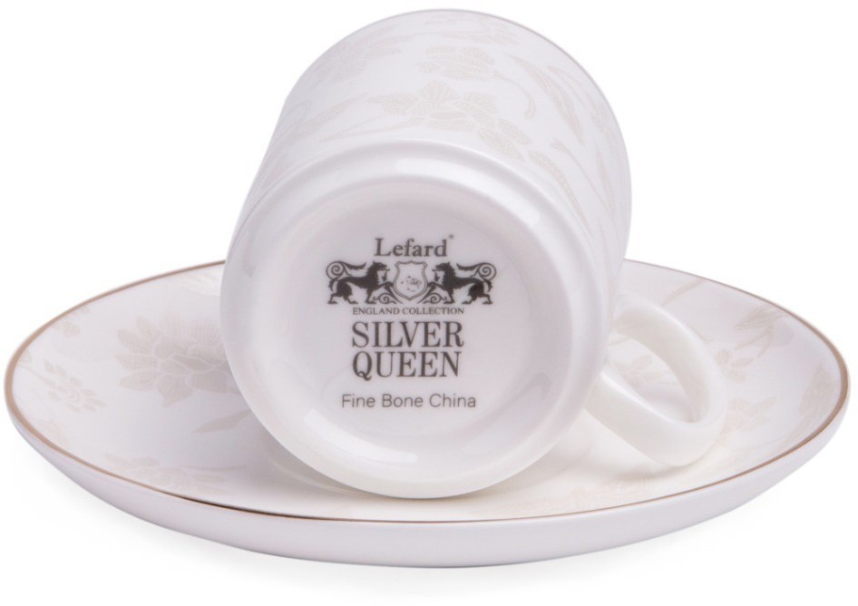 Кофейный набор lefard "снежная королева" на 4 пер. 8 пр. 120 мл (440-305)