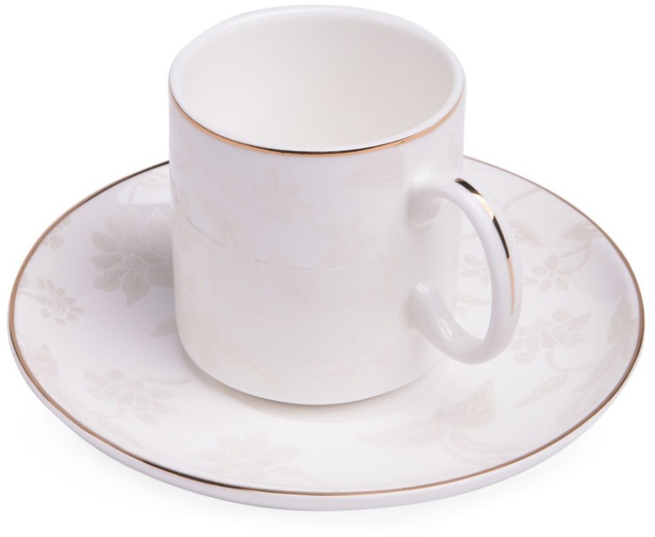 Кофейный набор lefard "снежная королева" на 4 пер. 8 пр. 120 мл (440-305)