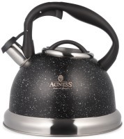 Чайник agness со свистком, 3,1 л (937-034)
