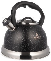 Чайник agness со свистком, 3,1 л (937-034)