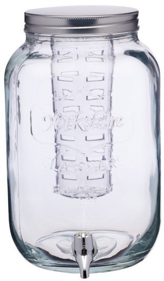 Диспенсер стеклянный для напитков объемом 7,5 л KC KCHMGLSJARINF