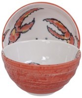 Чаша 15487, 15,8 см, фарфор, Red, TOKYO DESIGN