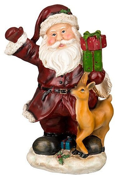 Фигурка "дед мороз" 14*14*30.5см Lefard (156-568)