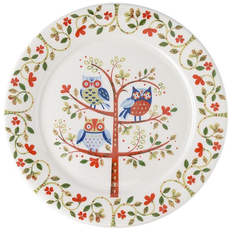 Тарелка owl из коллекции birds of paradise, D21 см (76695)