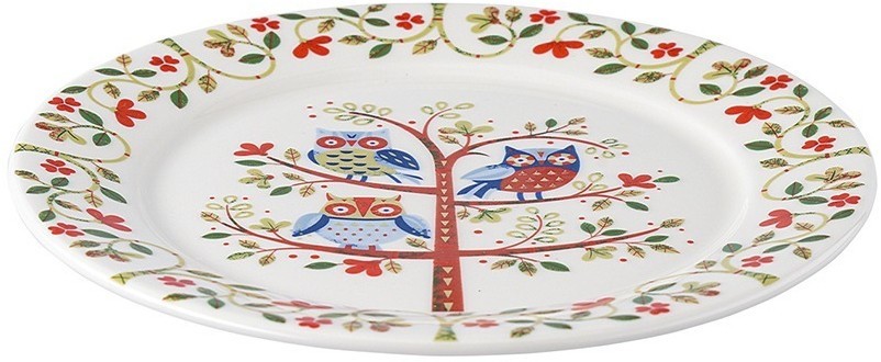 Тарелка owl из коллекции birds of paradise, D21 см (76695)
