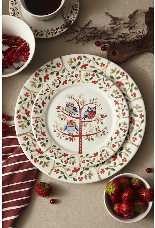 Тарелка owl из коллекции birds of paradise, D21 см (76695)