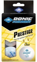 Мяч для настольного тенниса Donic 2* Prestige, белый 6 шт. (1035746)