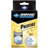 Мяч для настольного тенниса Donic 2* Prestige, белый 6 шт. (1035746)
