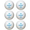 Мяч для настольного тенниса Donic 2* Prestige, белый 6 шт. (1035746)