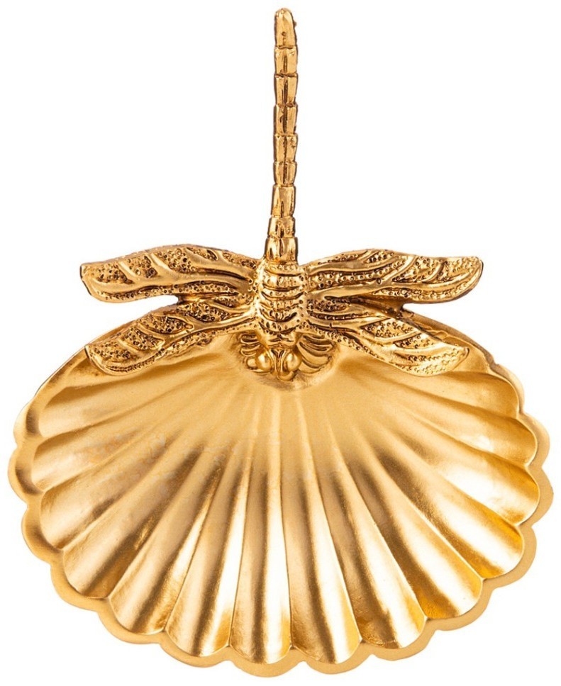 Блюдо декоративное "стрекоза" 16,5х13х4 см Lefard (146-2068)