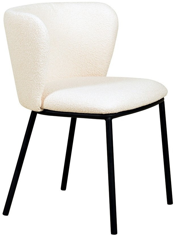 Стул foggy, букле, молочный (78062)