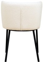 Стул foggy, букле, молочный (78062)