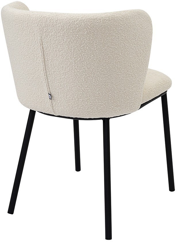 Стул foggy, букле, молочный (78062)