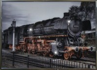 Картина Паровоз с кристаллами Swarovski (1341)