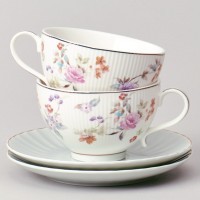 Чайный набор lefard &quot;времена года&quot; на 2 пер. 4 пр. 250 мл голубой (42-570)