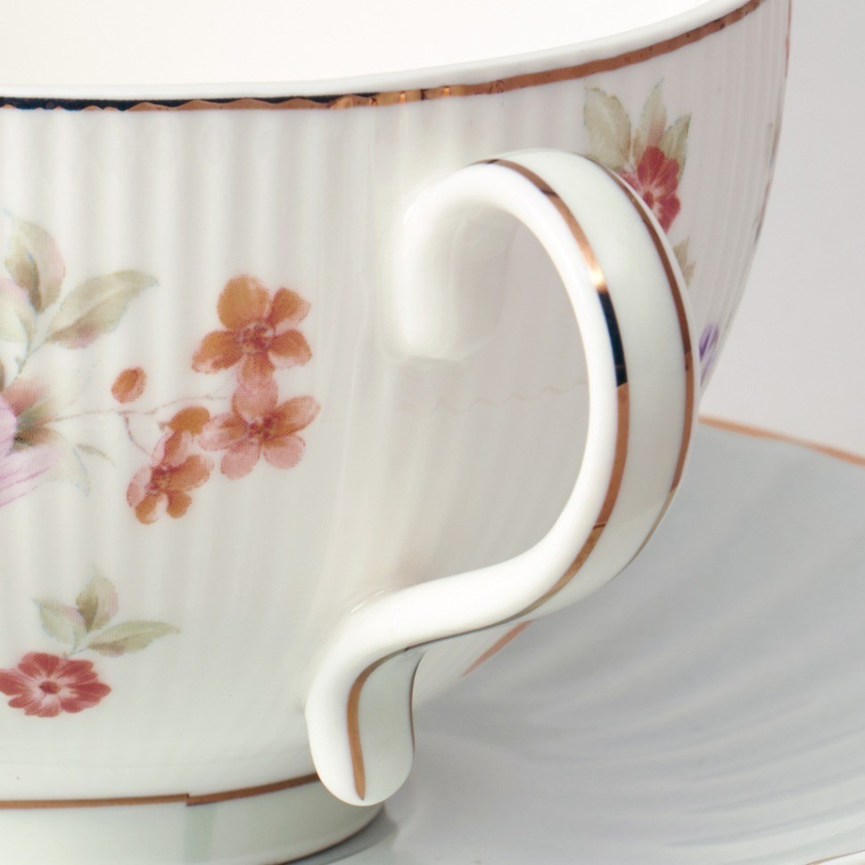 Чайный набор lefard "времена года" на 2 пер. 4 пр. 250 мл голубой (42-570)