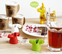 Емкость для заваривания чая tea shirt, красная (38256)