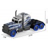 Радиоуправляемый грузовик - тягач FASTER BEAST (2WD, акб, 1:16) (GM1929-BLUE)