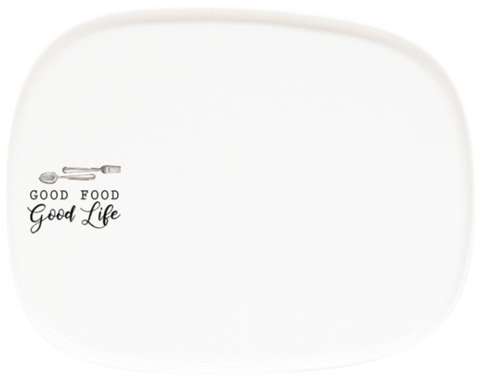Тарелка закусочная Kitchen Elements, 20,5х16 см - EL-R1902/KITE Easy Life