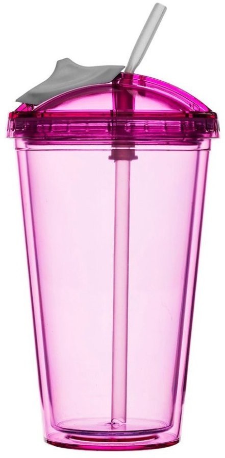 SagaForm Стакан для смузи To Go, розовый 5016653
