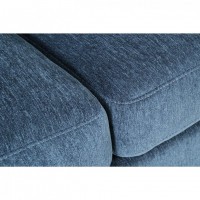 Диван Roberto трехместный, шенилл синий Modenа5055 250*100*90см (TT-00004927)