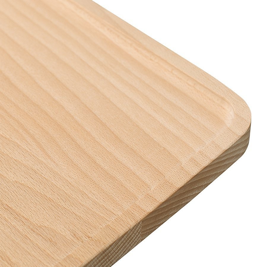 Поднос деревянный прямоугольный bernt, 25х14 см, бук (74800)