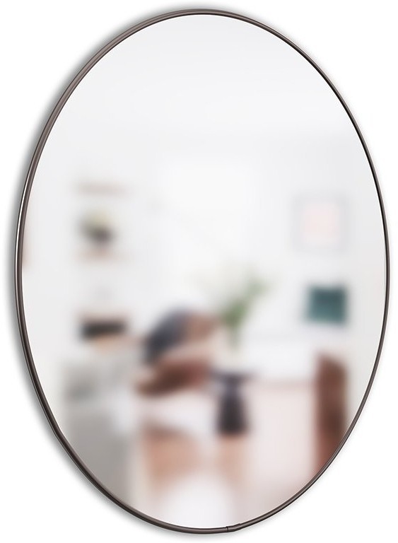 Зеркало hubba, D86 см, титан (64693)
