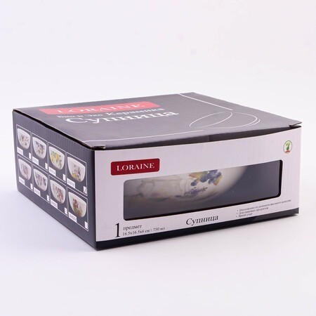 Супница 750мл Утренняя свежесть LORAINE (60186)