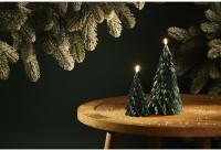 Свеча декоративная festive flame из коллекции new year essential, 12 см (78350)