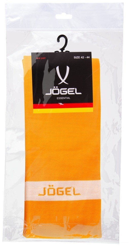 Гетры футбольные JA-003, оранжевый/белый (780584)