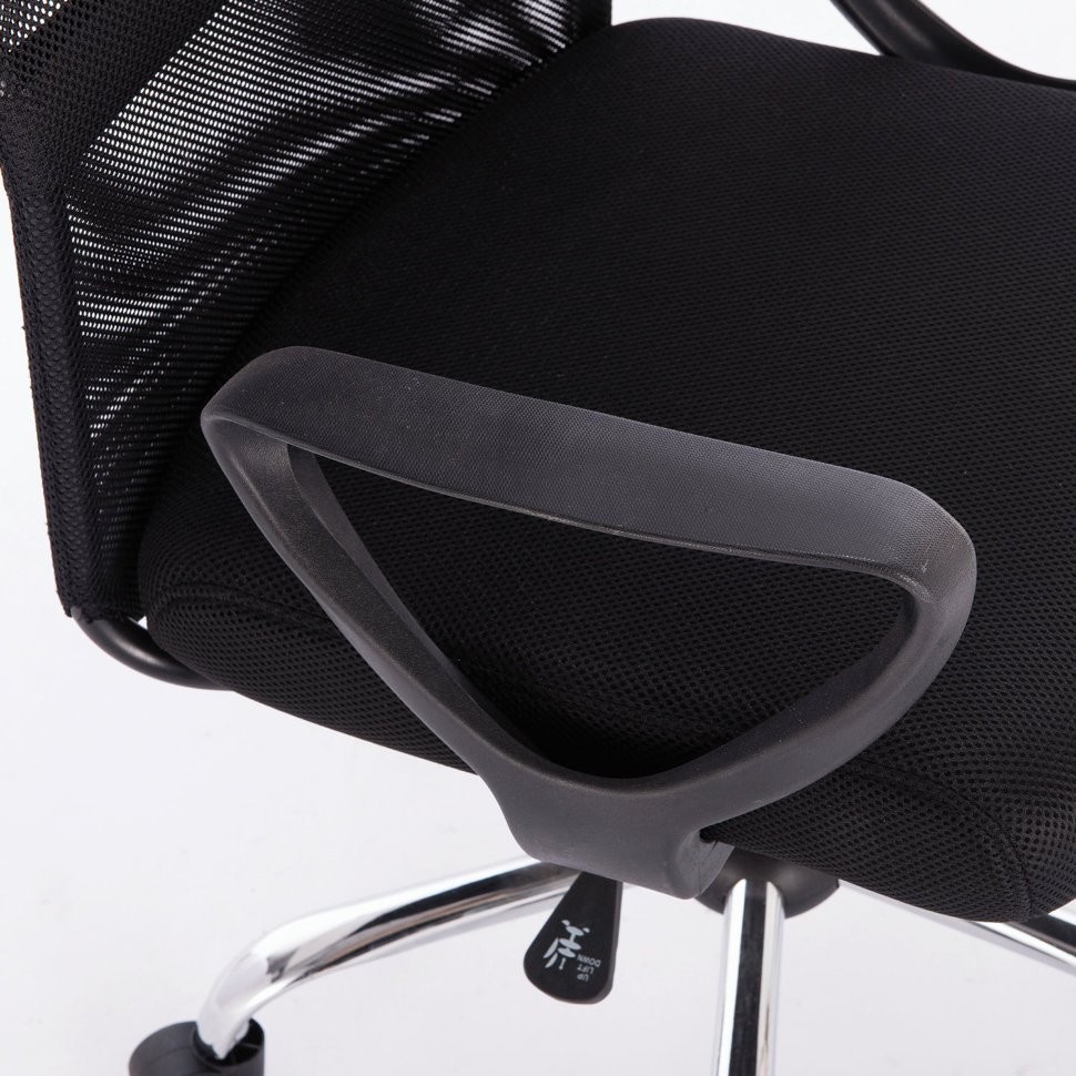 Кресло офисное Brabix Tender MG-330 сетка/ткань/кожзам черное 531845 (71835)