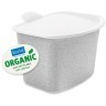 Контейнер для пищевых отходов bibo, organic, серый (67257)