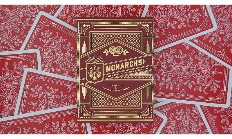Карты "Theory11 Red Monarchs" (33709)