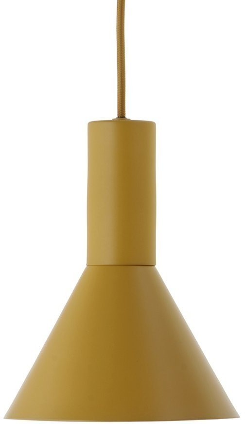 Лампа подвесная lyss, 18х23 см, миндальная матовая (73007)