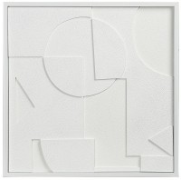 Панно декоративное с эффектом 3d minimalism, с белой рамой, 60х60 см (77480)