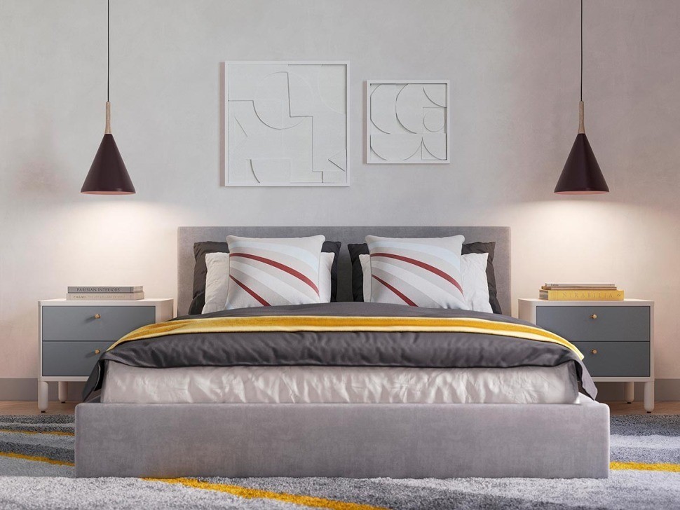 Панно декоративное с эффектом 3d minimalism, с белой рамой, 60х60 см (77480)