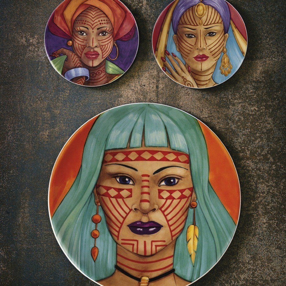 Набор LANIX36RO001160, 16 см, фарфор, mixed, LE COQ