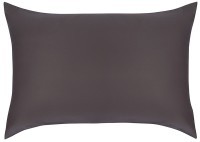 Комплект постельного белья из премиального сатина темно-серого цвета из коллекции essential, 150х200 см (78458)