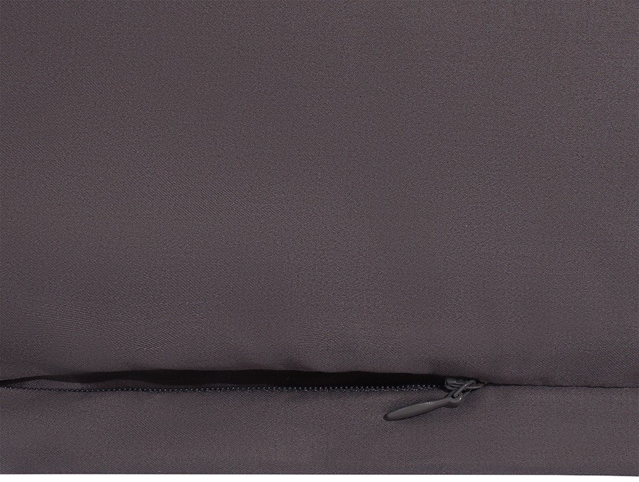 Комплект постельного белья из премиального сатина темно-серого цвета из коллекции essential, 150х200 см (78458)