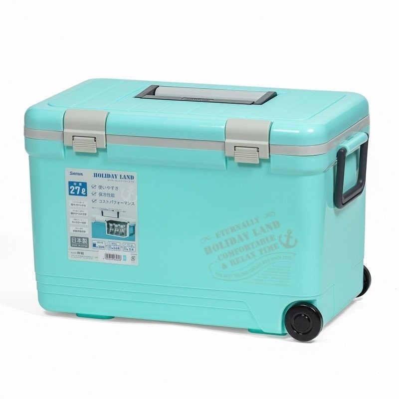 Изотермический контейнер Shinwa Holiday Land Cooler 27H синий (80748)