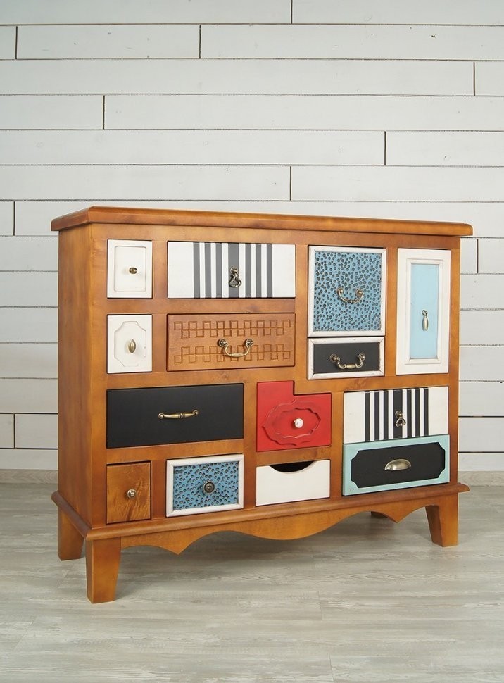 Комод Gouache Birch  темный арт M10594ETG/1-ET