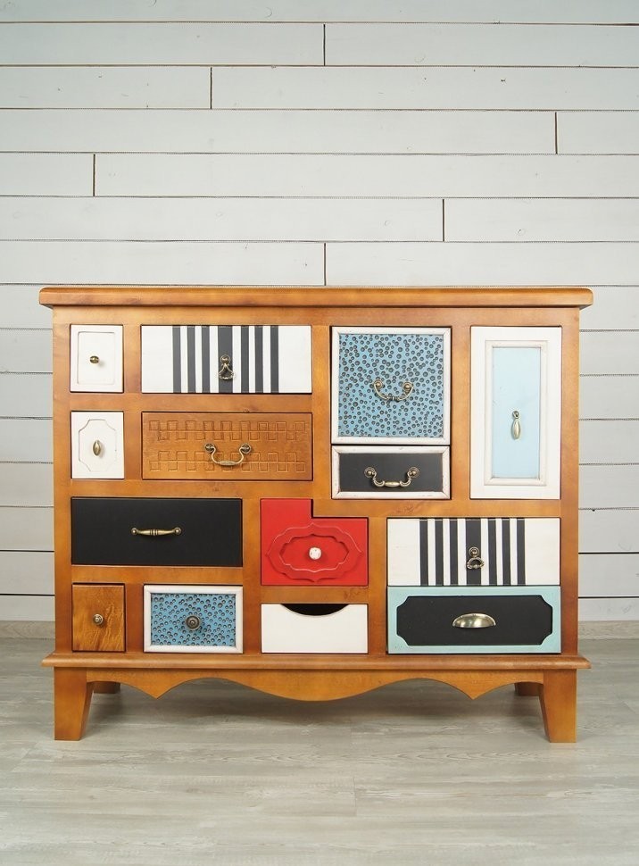 Комод Gouache Birch  темный арт M10594ETG/1-ET