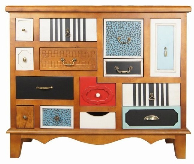 Комод Gouache Birch  темный арт M10594ETG/1-ET