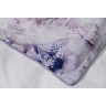 Комплект постельного белья сатин принт Фиори,сиренево-белый,145*210- 1шт,50*70 -2шт (TT-00015272)