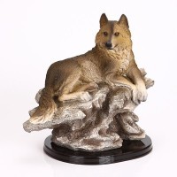 Фигурка &quot;волк&quot; 20*11,5 см. высота=33 см Lefard (252-177)