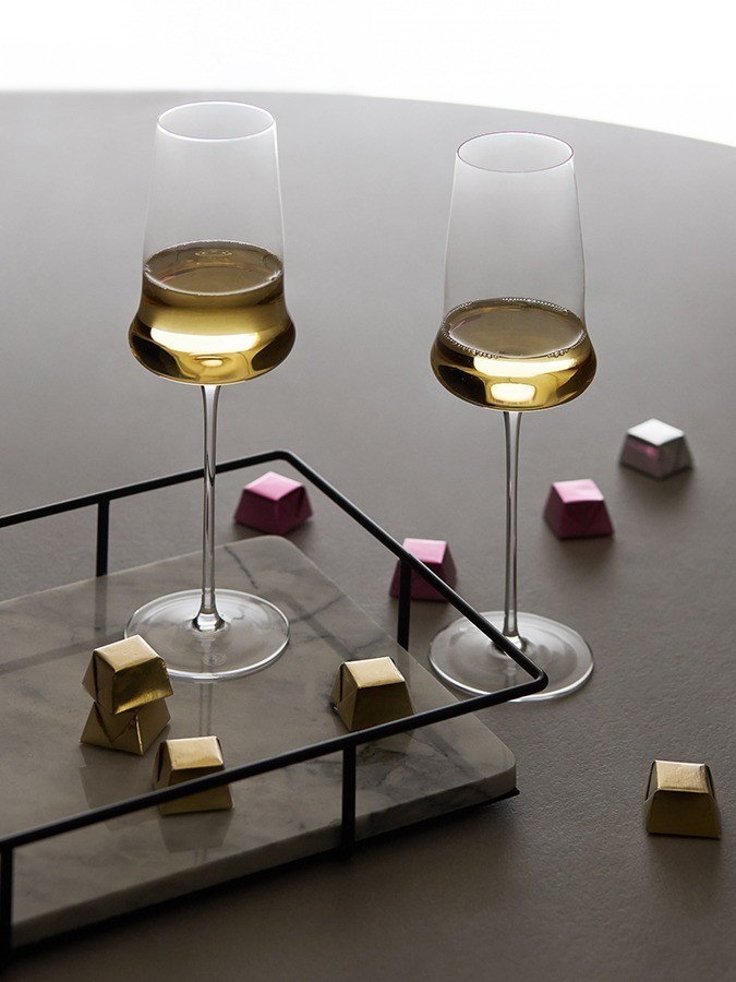 Набор бокалов для шампанского в подарочной упаковке sense, 360 мл, 2 шт. (78662)