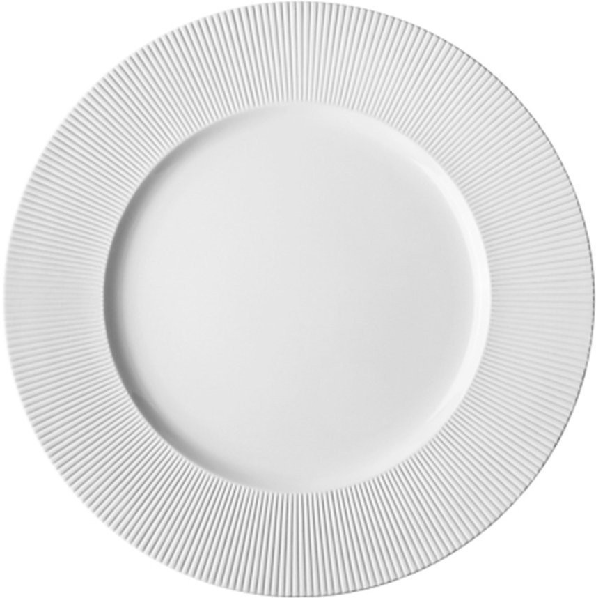 Тарелка S0501/54733, 32 см, фарфор, white