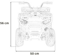 Детский электромобиль квадроцикл X-Robust (синий, 24V, 4WD, пульт, EVA) (XMX651-24V-4WD-BLUE)