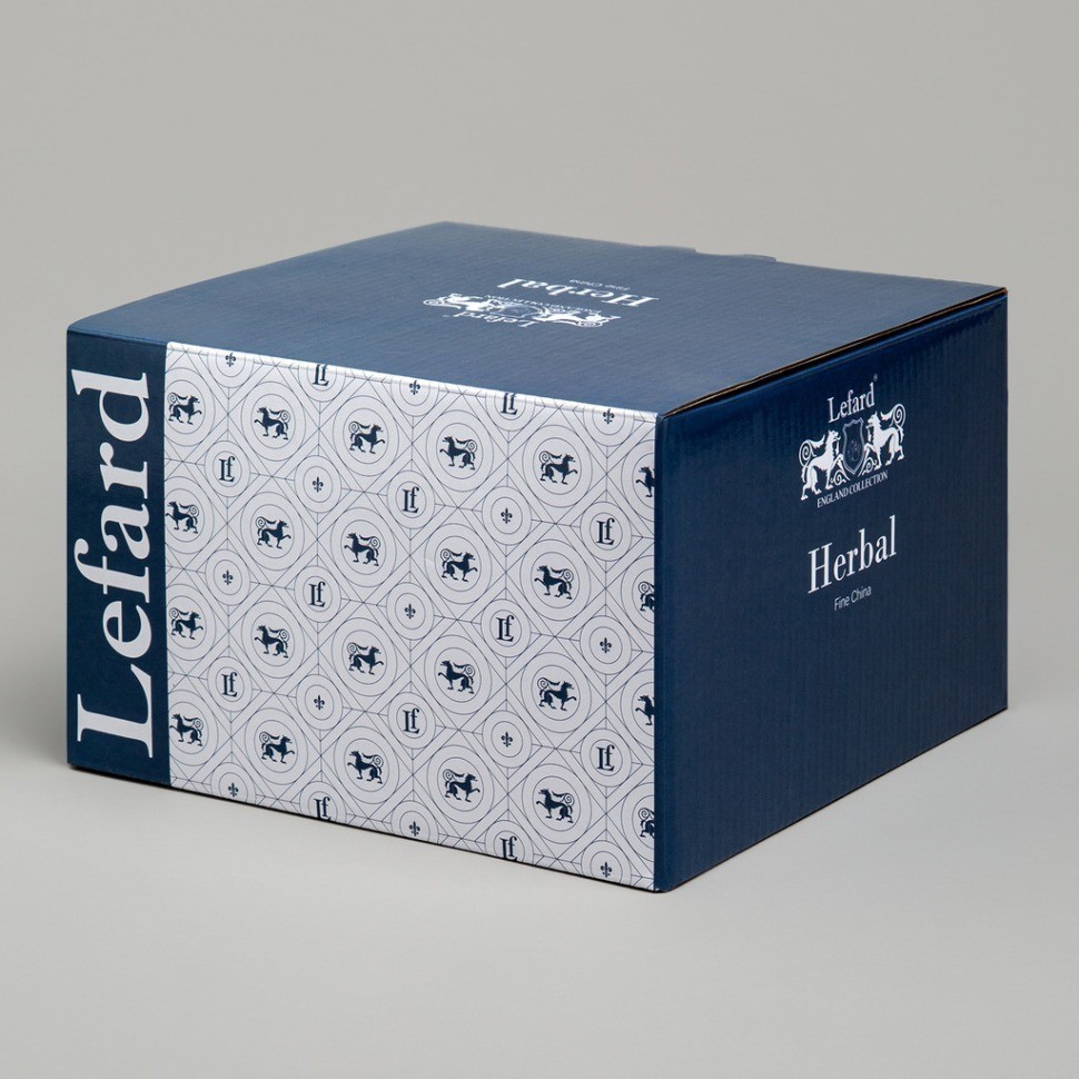 Чайный набор lefard "herbal" на 4 пер. 8 пр. 250 мл (425-253)